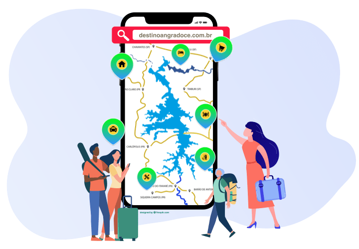 Plataforma Destino Angra Doce como Funciona